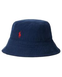 Polo Ralph Lauren - Linen Bucket Hat - Lyst