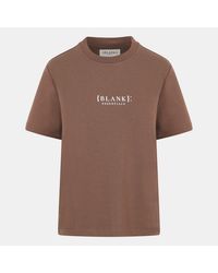 Blank Essentials - Blank E Core Puff Print T-Shirt Ladies - Lyst