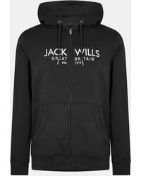 Jack Wills - Graphic Zip Hoodie - Lyst