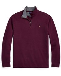 Polo Ralph Lauren - Estate Fleece Quarter Zip Sweater - Lyst