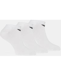 Emporio Armani - Low Cut Breathable Trainer Socks - Lyst