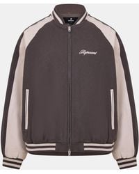 Represent - Metal Snap Button Varsity Jacket - Lyst