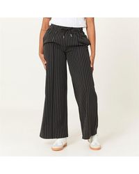 Be You - Pinstripe Wide Leg Trousers - Lyst