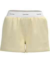 Calvin Klein - Fleece Jogger Shorts - Lyst