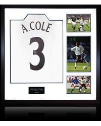 The Fan Cave - Ashley Cole Signed England Shirt Premium Frame - Lyst
