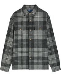 Polo Ralph Lauren - Plaid Wool Regular-Fit Overshirt - Lyst