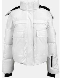 Jack Wills - Jw Cropped Puffer Insulated Ski Jacket - Lyst