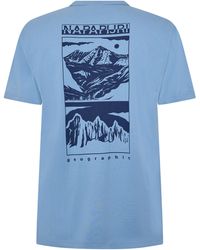 Napapijri - Graphic T-Shirt - Lyst