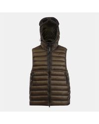 C.P. Company - D.D. Shell Goggle Down Gilet - Lyst
