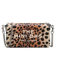Marc Jacobs - Cheetah Convertible Wallet On Chain - Lyst