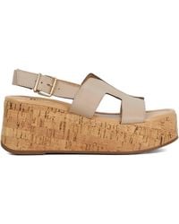 Dune - Kouper Flatform Sandal - Lyst