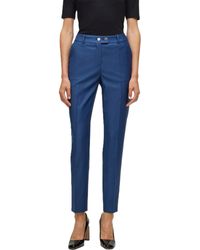 BOSS - Tamata Cigarette Trousers - Lyst