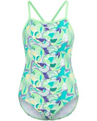 Slazenger 1881 - Slaz All Over Tieback One Piece Swimsuit - Lyst