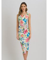 Gina Bacconi - Roma Twist Knot Floral Dress - Lyst