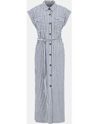 Barbour - Abby Tailored Button-Through Shirt Dress - Lyst