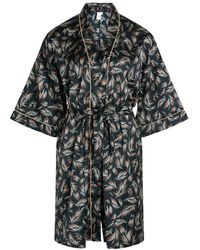 CCDK - Kimono Dressing Gown - Lyst