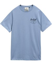 Barbour - Script Graphic Cotton Short-Sleeve Crew-Neck T-Shirt - Lyst