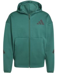 adidas - M Z.N.E. Fz Tracksuit Top - Lyst