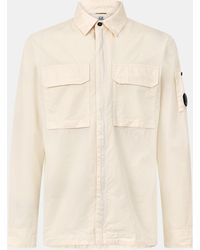 C.P. Company - Gabard Overshirt - Lyst