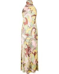 RIXO London - Maura Long Maxi Dress - Lyst