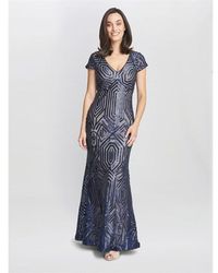 Gina Bacconi - Marcia Sequin Gown - Lyst