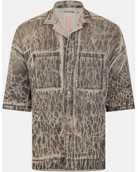 Rick Owens - Tommy Short Sleeve Plain Shirt - Lyst