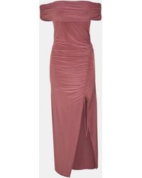 Biba - Bardot Maxi Slinky Dress - Lyst
