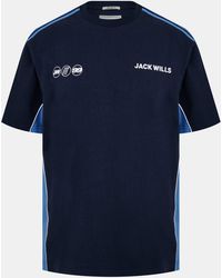 Jack Wills - Jw Retro Sport Regular Fit T-Shirt - Lyst