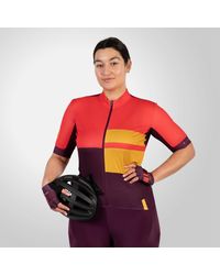 Endura - Fs260 Print Short Sleeve Jersey Ladies - Lyst
