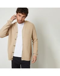 Threadbare - Basket Stitch V-Neck Cardigan - Lyst