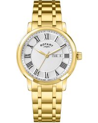 Rotary - Heritage Ss Bracelet Watch - Lyst
