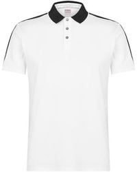 Guess - Tape Polo Shirt - Lyst