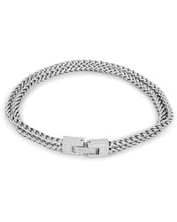 Guess - Stainless Steel Chain Bracelet - Lyst