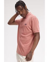 Fred Perry - Plain Polo Shirt - Lyst