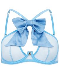 Agent Provocateur - Oriana High Neck Underwired Bra - Lyst