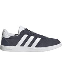 adidas - Breaknet Sleek Suede Shoes - Lyst