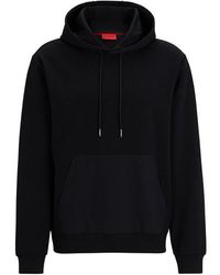 HUGO - Relaxed-fit Hoodie - Lyst