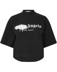Palm Angels - Bear Crop Tee - Lyst