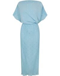 Never Fully Dressed - Tilly Plisse Maxi Dress - Lyst