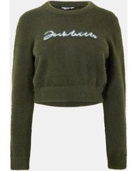 Jack Wills - Jw Knitted Jacquard Cropped Crew Neck Jumper - Lyst