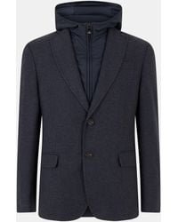Pal Zileri - Structured Bomber Jacket - Lyst