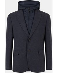 Pal Zileri - Structured Bomber Jacket - Lyst