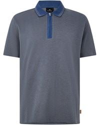 Paul Smith - Microdot Cotton Short-Sleeve Polo Shirt - Lyst