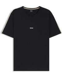 BOSS - Logo Crew Neck Short Sleeve T-Shirt - Lyst