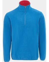 Donnay - Quarter Zip Fleece Jacket - Lyst