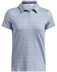 Under Armour - Printed Short Sleeve Performance Polo Shirt - Lyst