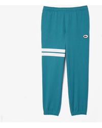 Lacoste - Logo Closed Hem Fleece Joggers - Lyst