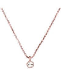 Ted Baker - Crystal Pendant Necklace - Lyst