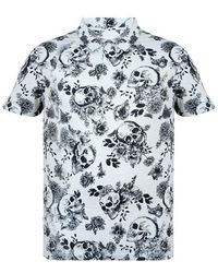 Firetrap - All-over Print Polo Top - Lyst