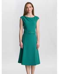 Gina Bacconi - Mary Belted Dress - Lyst